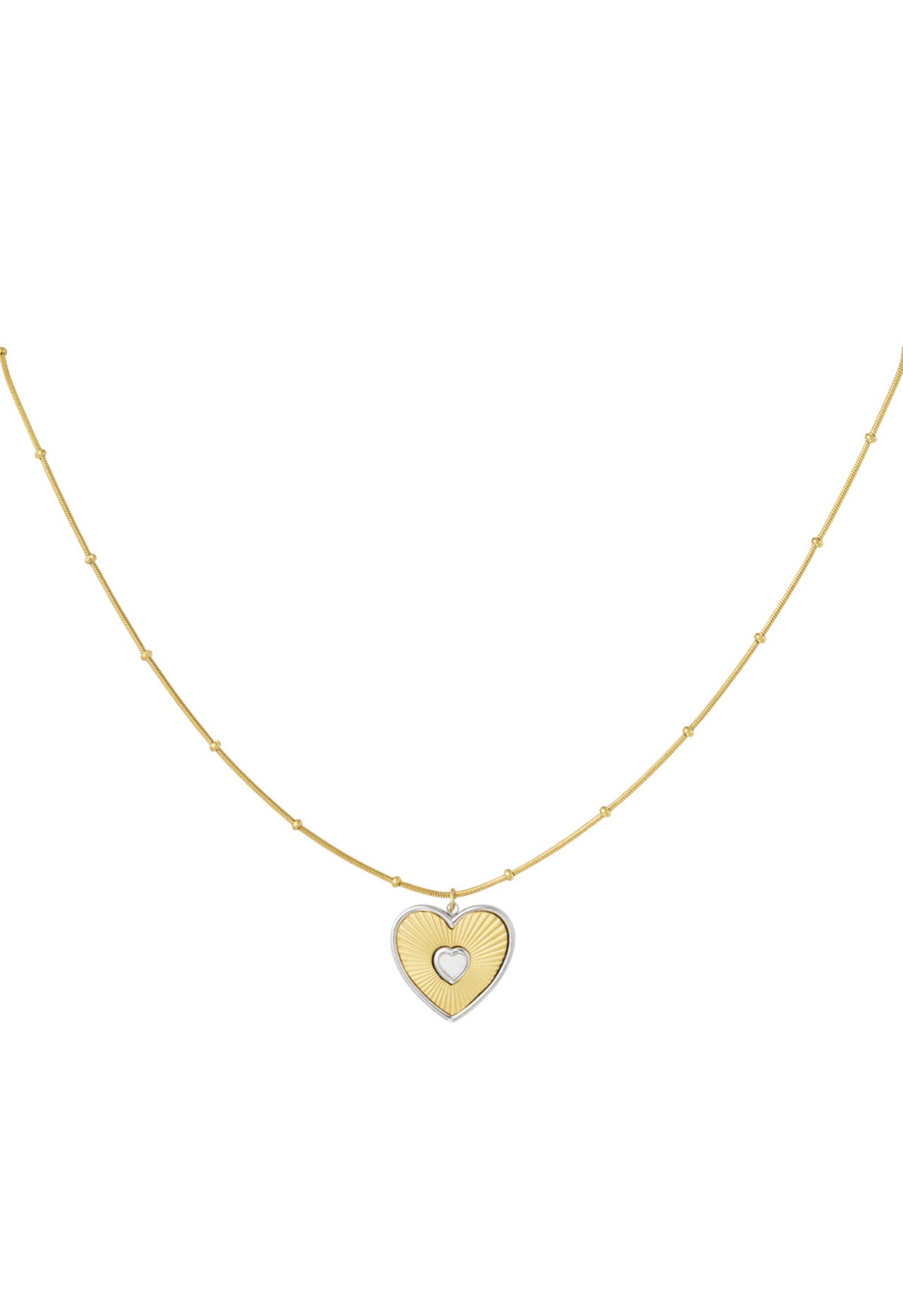 Ketting met hart Goudkleur 