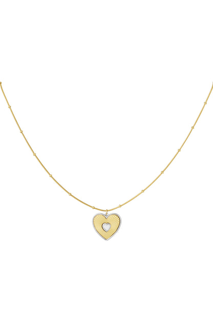 Ketting met hart Goudkleur 