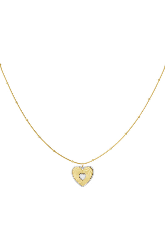 Ketting met hart Goudkleur 