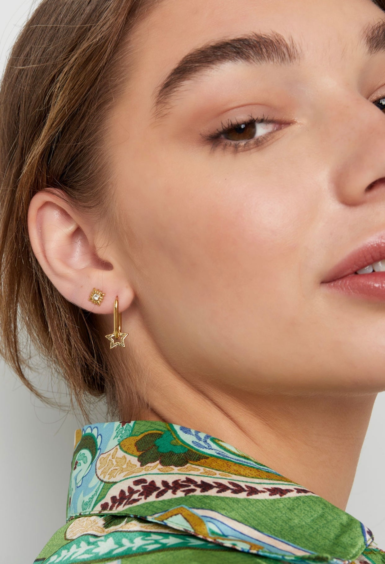 Oorknopjes met strass steentjes