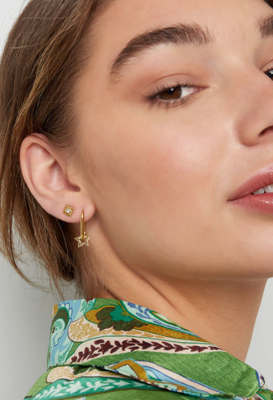 Oorknopjes met strass steentjes