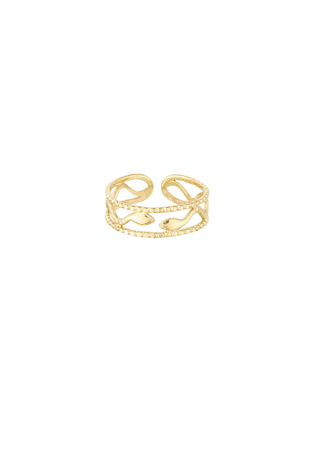 Ring snake goudkleur 