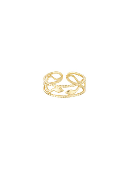 Ring snake goudkleur 