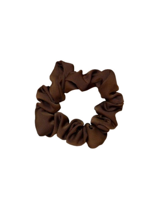 Scrunchie klein bruin