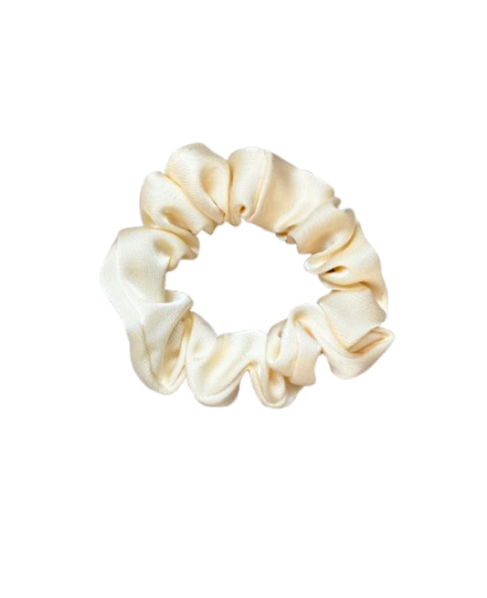 Scrunchie klein creme