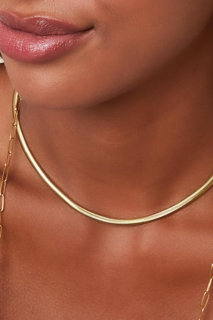 Snake chain ketting