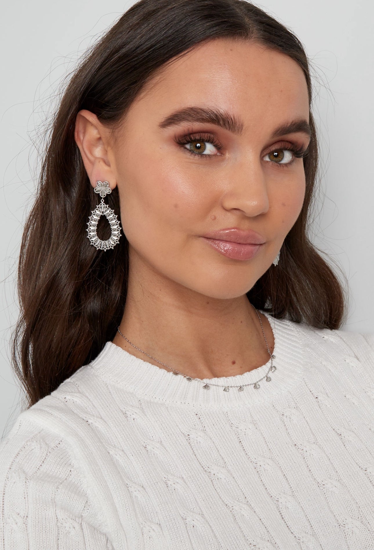 Statement oorhangers bloem en ovaal waterproof 