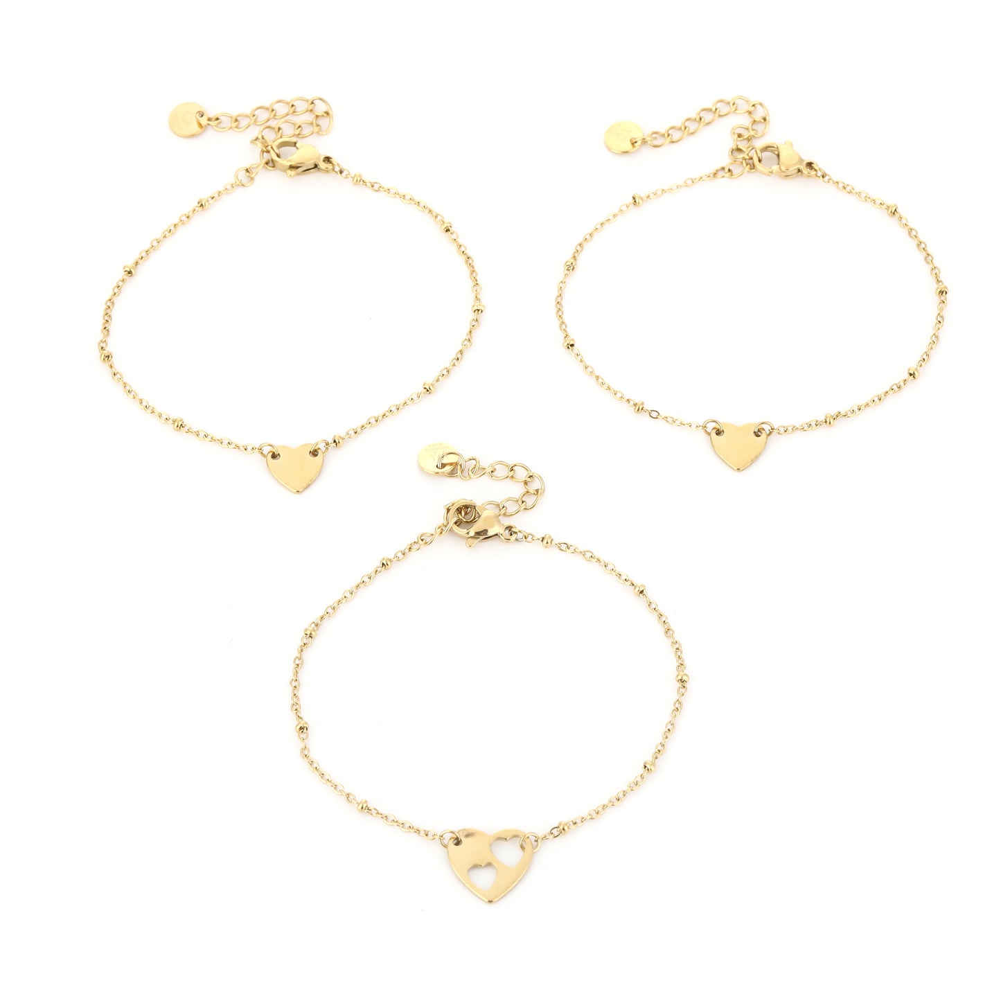 Vriendschap armbanden set 3 Waterproof 