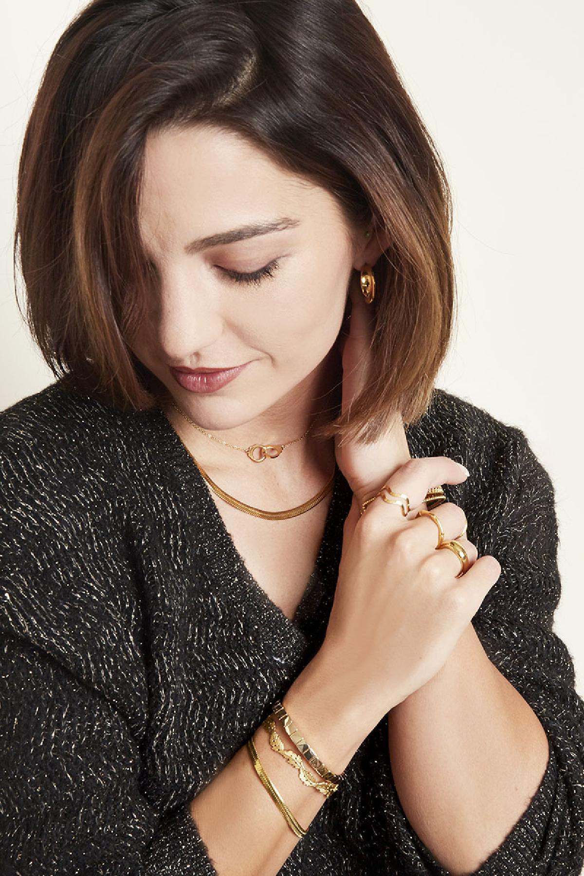 Snake chain armband
