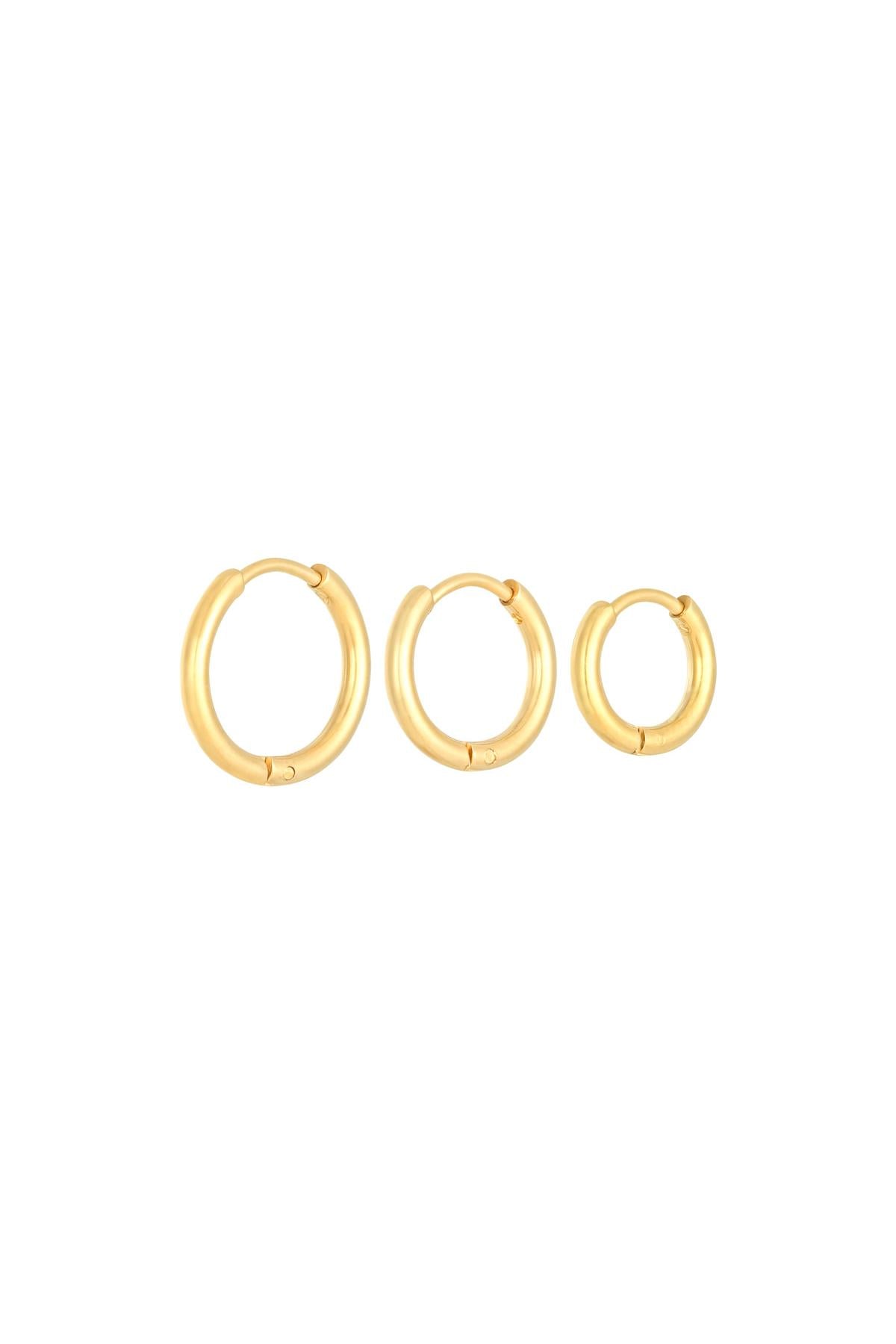 Oorbellen set van 3