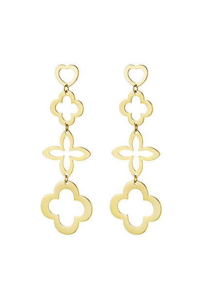 Statement oorbellen charm