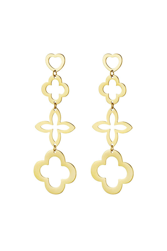 Statement oorbellen charm