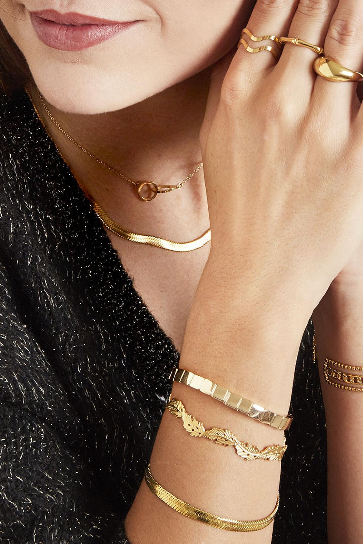 Snake chain armband